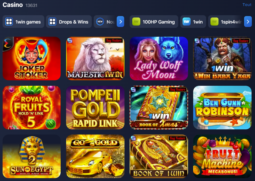 1win casino